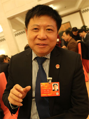 章锋代表：走科技创新道路转变发展方式