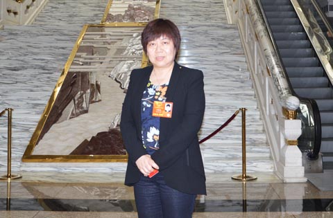 全国人大代表罗春桃：实现自主创新 发展国有品牌