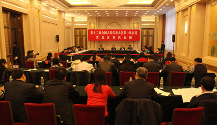 黑龙江表团举行开放日