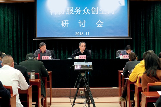 河北省科协党组成员、副主席张建辉在研讨会上致辞.JPG