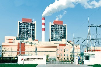 上海外高桥第三发电有限责任公司正面全景