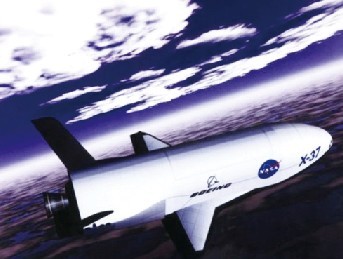 人类首架太空战斗机 X-37B