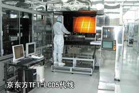 京东方TFT-LCD5代线