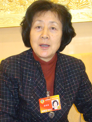 全国政协委员、济南大学副校长张承芬