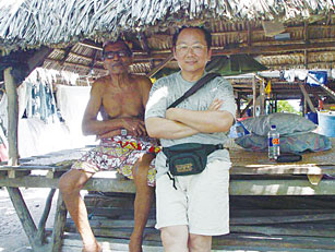 2004年作为世界卫生组织专家访问基里巴斯岛国