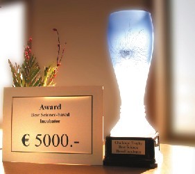 2002年12月，清华科技园荣获“2002科学孵化器最佳实践奖”