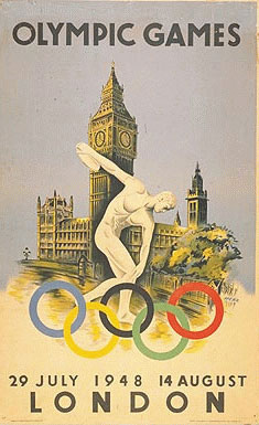 十四届奥运会海报