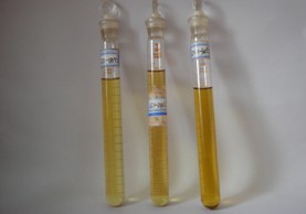 图三  直接脱氧液化装置制备不同沸点的馏分的样品