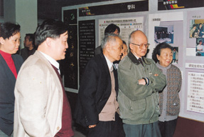 1997年参观西安电信工程学院