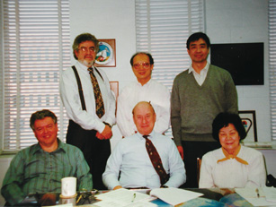 1987年，在美国宇航局歌达德飞行中心（华盛顿）办公室