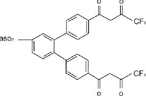 图1  螯合剂BTBCT的结构