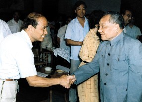 邓小平接见倪维斗