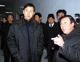 张铁民市长视察工作