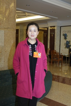 朱海燕代表：加大创意农业发展力度  构建新型农业经营体系