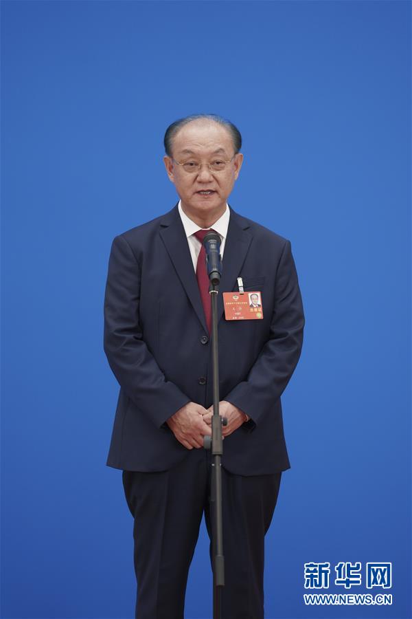 全国政协委员王阶通过网络视频方式接受媒体采访 新华社记者刘金海摄.jpg